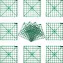 Artificial Flower Grid Panels,DIY Flowers Wall Frames,Flowers Wall Arches Backdrop,Plastic Fences Frames for Wedding Party Flower Grids,Artificial Flowers Plant Base,12Pieces,10x10 Inches