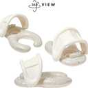 SUNNYLiFE Float Together Baby Seat, Duck Sage Stripe, PVC, 43.31x29.13x25.59 Inches, 1.87 lbs