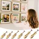 2 x PAGOW 36 Pcs Self-Drilling Anchors & Screws, Heavy Duty, No Drill, 3 Sizes, Drywall, Metal, Steel, Zinc, 36 Pieces