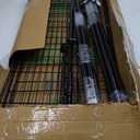 VEVOR Storage Shelving Unit, 4-Tier Adjustable Storage Shelves, 48" L x 18" W x 74" H Garage Storage Shelves, Metal Shelves with Wheels for Kitchen Pantry Basement Bathroom Laundry