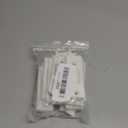 Window Latch Locks Replacement Window Parts and Hardware, Plastic Spring Loaded Sliding Window Tilt Latch for Home Window Accessories, Pack of 12 (White)