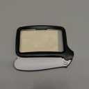 Magnifying Glass with Light, Folding Handheld 3X Large Rectangle Lighted Magnifier with Dimmable LED for Macular Degeneration Seniors Reading Newspaper, Books, Lighted Gift for Low Visions (Black)