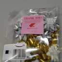 WRAPAHOLIC 16 Pcs Gift Bows Assortment - 14 Multi Colored Assorted Size Gift Bows (Gold, Silver, White) and 2 Crimped Curling Ribbons, Perfect for Christmas, Holiday, Party