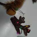 JOYIN Christmas 4PCS Reindeer Headband, Light-Up LED Antlers Reindeer Hat Holiday Headbands for Christmas Party Supplies and Holiday Parties Favors (ONE SIZE FITS ALL)