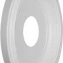 13"OD x 3 1/2"ID x 1 1/4"P Traditional Thermoformed PVC Ceiling Medallion (Fits Canopies up to 7 1/2")