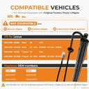 Autoexact Rear Hatch Struts Lift Supports Electric Fit for Lexus RX350 RX450h 2016-2019 Liftgate Actuator Trunk Tailgate Power Shock 2Pcs 6892048031 6892048030 6891048071 6891048070 (Left & Right)