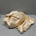 Love's cabin Satin Queen Sheets Set - 4 Piece Beige Silky Bed Sheets Set with Deep Pocket, Luxury Silk Feel Satin Queen Size Sheet Set (1 Flat Sheet, 1 Fitted Sheet, 2 Pillow Cases)