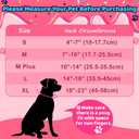 Grand Line Donut Inflatable Collar for Dogs and Cats, Soft Recovery Dog Cone After Surgery, Protective Pet Neck Cone for Small, Medium, Large Dogs, Not Block Vision (Pink, L) 