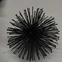 Modern Day Accents 5367 Erizo Urchin Small Black Sphere, Coffee Table Room Decor, Black Decor, Table Decor, Shelf Decor, Modern Decor, Starburst Centerpiece, Spike Ball Decoration, Home, 6" D