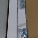 Brushed Nickel Cabinet Pulls 7-1/2 Inch, Crystal Glass Drawer Pulls, Clear Cabinet Handles (192mm, 5 Pack)