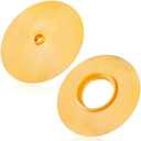 Tondiamo 2 Pack Pipe Valve Gasket Kit Includes Mixing Seal 4-1/2 Inch and 3/4 Inch Opening, Waterproofing Round Pipe Seal Gasket for Shower Valve and Shower Head