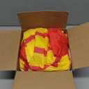 Camlinbo Halloween White Rooster Inflatable Costume, Funny Chicken Wearing Sunglasses Full Body Blow Up Costumes for Kids Boys Girls, Visible Face Halloween Inflatable Costume for Cosplay Party