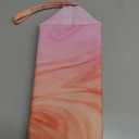Beauty Cosmetic Case Tie Dye Pink Orange Makeup Travel Bag