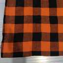 Pillow Cover, 18x18 Inch, Black & Orange