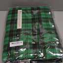 Heated Blanket - 12-Volt Electric Blanket for Car, Truck, SUV, or RV - Portable Winter Car Accessories for Camping or Travel by Stalwart (Green and Black Plaid)