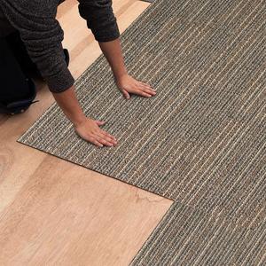 24 inch x 24 inch Carpet Tiles upholstered Non-Slip Carpet Squares Reusable Easy to Install Indoor and Outdoor Office Home Decor Flooring (Khaki, 18 PCS) 24 inch x 24 inch Carpet Tiles upholstered Non-Slip Carpet Squares Reusable Easy to Install Indoor and Outdoor Office Home Decor Flooring (Khaki, 18 PCS)