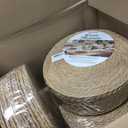 3 x 13.8" Round Woven Placemats, Plate Chargers for Dining Table, 13.8 Inch Set of 18