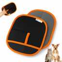 4 x 1 PC RivOcen Pet Hair Removal Brush Gloves, Electrostatic Reusable Cat Dog Hair Remover Grooming Glove Tool. Reusable Magic Brush Pet Hair Remover Tool for Carpet, Couch,Car Seat, Laundry. (Standard)