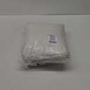 StangH Extra Wide Velvet Pinch Pleated Curtains for Sliding Door, Super Soft Ivory White Light Dimming Room Dividers Luxury Thermal Window Drapes for Living Room Nursery, W62 x L84, 1 Panel