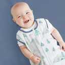 SwaddleDesigns Softest Cotton Muslin Fitted Crib Sheet, Toddler Sheet for Boys & Girls, Fits Standard Crib Mattress (28 x 52 inches), Denim