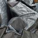 CYMULA Memory Foam Camping Mattress Pad, CertiPUR-US Sleeping Mat, Portable Roll Up Mattress for Adults, Camping Bed Pads for Sleepover, Car Bed with Travel Bag (Small Single/Cot-72x24x3 IN, Grey)