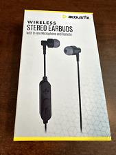Acoustix Stereo Earbuds (2 pair of earbuds)