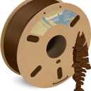 DURAMIC 3D PLA+ Filament 1.75mm 1Kg Brown, PLA Plus Filament 1Kg Spool(2.2lbs) Tougher and Stronger, Dimensional Accuracy Probability +/- 0.02mm