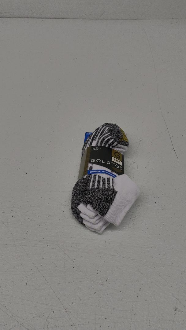 GTec 3 Pairs Socks White S/M