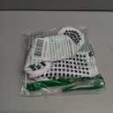Lux Dual Grip Socks - Soccer Grip Socks for Men and Women. GripArray Performance & Comfort (Large, White)