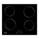 CDV 6000W Built-in Induction Cooktop 4 Burners, 24 Inch Electric Cooktop Touch Control Ceramic Glass Plate 9 Power Levels Fast Heating Child Safety Lock