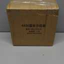 NUTRIUPS 4.7 Quart Large Glass Mixing Bowl with Lid, Deep Big Glass Bowl Large Salad Bowl, Green