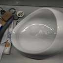 Modern Wall Mounted Urinals for Men,Complete Ceramic Urinal Kit,0.132GPF