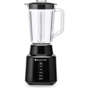 Toastmaster 350 Watt Blender with 48 oz BPA-Free Jar, Black, TM-600BL