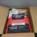 WORLD'S BEST CAT LITTER Multiple Cat Unscented, 32-Pounds - Natural Ingredients, Quick Clumping, Flushable, 99% Dust Free & Made in USA - Long-Lasting Odor Control & Easy Scooping