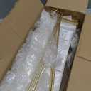 Mkono Wall Mounted Wine Rack Set of 2 White Wood Wine Bottle Glass Holder Floating Shelves with Stemware Hanger Modern Plants Photos Wine Display Storage Holder for Kitchen Dining Room Bar, 17 Inch