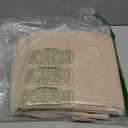 LAMIT Natural Linen Curtains 80 inches Long 2 Panels Set, Bronze Grommet Thick Doorway Curtains Privacy Assured with Light Filtering for Bedroom/Living Room, 34 x 80 Inch, Linen