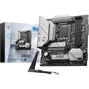 MSI B760M PROJECT ZERO BACK CONNECTORS