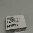 Bluetooth Fingerprint Cabinet Lock With Phone/Watch App Unlock, Smart Biometric Keyless Hidden File Drawer Wardrobe Lock, Child Safety Electric DIY Wooden Furniture