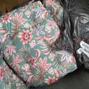 Waterproof Chaise Lounge Patio Chair Cushion 72x22x4,Floral
