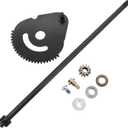 938-05078 Steering Rod Shaft with Bushing & 617-04094 Steering Gear Kit for MTD/Troy-Bilt/Craftsman Lawn Mower - Contain 941-0656A 741-0656A 948-0389 731-1309 Bushing Kit