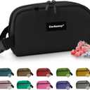 CERBONNY Small Cooler Bag Freezable Lunch for Work School Travel,Leak-proof Bag,Small Insulated For Kids/Adults,Freezer Bags,Freezable Snack Bag,Mini Fit Yogurt Black
