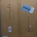 U Brands 24" x 36" Large Magnetic White Board, Black Metal Frame