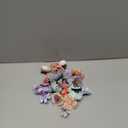 21 PCS Hair Flowers Boho Hair Barrettes Accessories Hawaiian Silk Flower Clips Girls Purple Blue Floral Bride Headpiece Festival(BLUE & PURPLE)