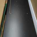 GreenForest TV Stand for TV up to 65 inches, Entertainment Center with 6 Storage Cabinet for Living Room, 55 inch Farmhouse Television Stands Console Table, Industrial TV stands for Living Room, Black