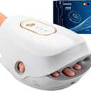SENAINS Cordless Hand Massager with Heat and Compression,Wrist,Palm & Finger Massage,Soothing Stretching & Kneading,3 Modes & 3 Intensities,Gifts for Women Men Relaxation at Office,White