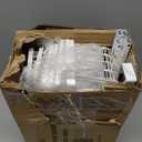 Mefirt White 12 Inch Wide Narrow Over The Door Pantry Organizer, Pantry Organization and Storage, 8-Tier Metal Hanging Deep Basket Wall Spice Rack Seasoning Shelves, Home & Kitchen Essentials