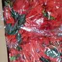 6 PCS Wedding Arch Artificial Flower Panels, Red Faux Floral Swags with Rose and Hydrangea Style Flowers for Backdrop, Wall Decor, Table Centerpiece, Aisle Runner and Party Decor