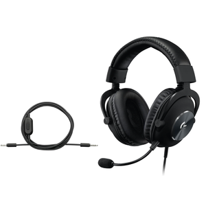 Logitech G Pro X SE Wired Gaming Headset with Microphone: Detachable Microphone, DTS Headphone:X 7.1, for PC, Xbox One, Xbox Series X|S, PS5, PS4, Includes USB DAC  Black