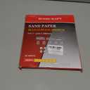 25 PCS Sandpaper, Sandpaper Assortment for Wood Metal Furniture Hand Sander Sand Paper 80/120/150/220/320 Grit Sandpaper Sheets Cut for Use 9" x 11"