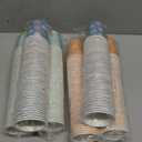 SIUQ 300 Pack 5 oz Paper Cups, Disposable Bathroom Cups, Small Mouthwash Cups, Hot/Cold Beverage Drinking Mini Cup for Party, Picnic, BBQ, Travel (Daisy)